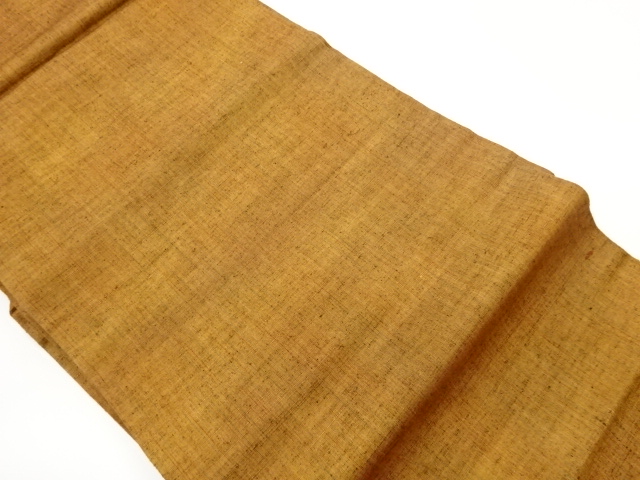 JAPANESE KIMONO / NAGOYA OBI / SILK / TSUMUGI / WEAVE PATTERN